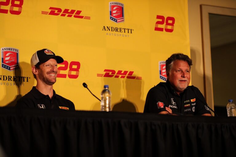 Romain Grosjean, Michael Andretti