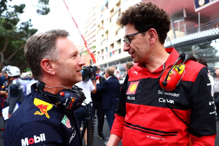christian horner, mattia binotto, red bull