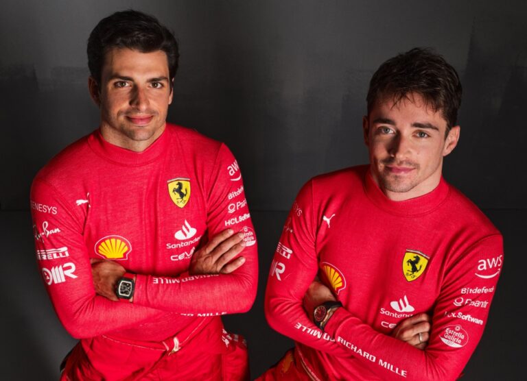 Charles Leclerc, Carlos Sainz, Ferrari