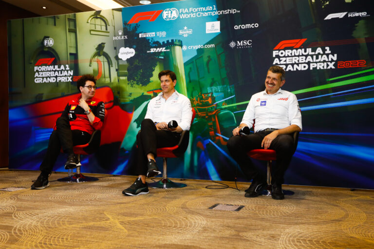 Toto Wolff, Mattia Binotto, Günther Steiner