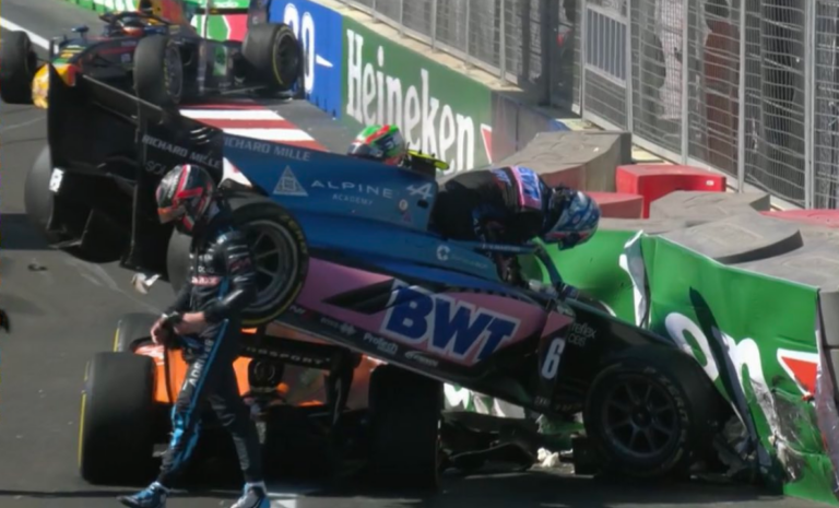 F2, Formula 2 Baku, sprint