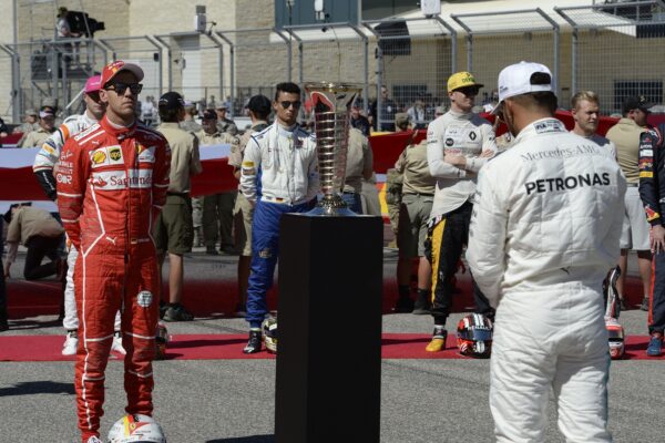 Sebastian Vettel, Lewis Hamilton