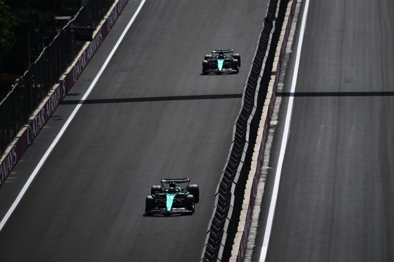 Lance Stroll Fernando Alonso