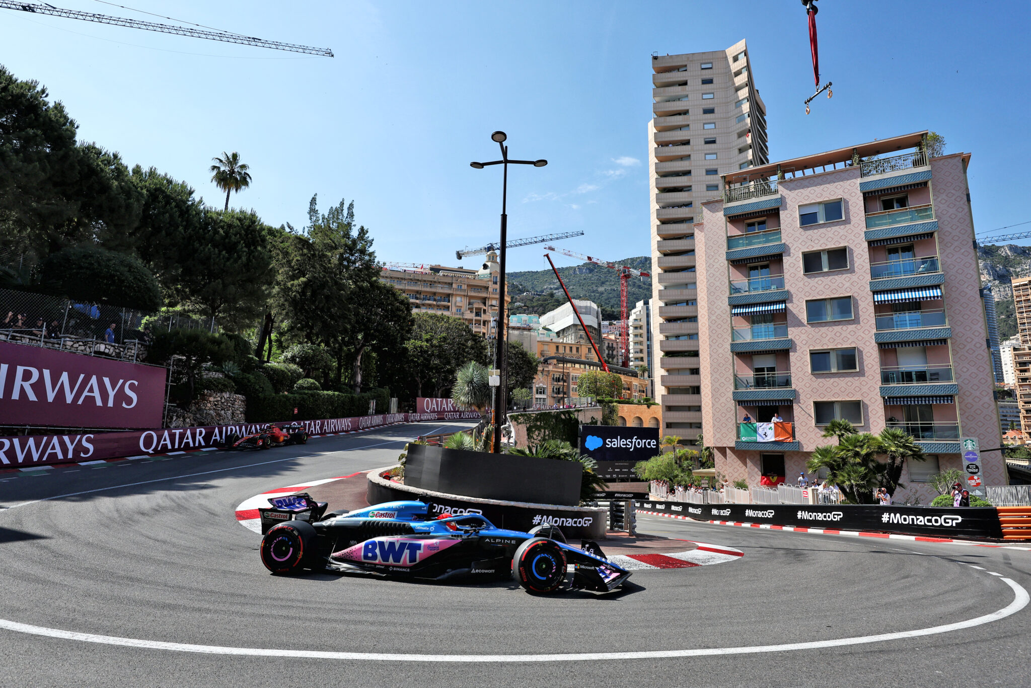 Forma-1, Esteban Ocon, Alpine, Monacói Nagydíj 2023, szombat