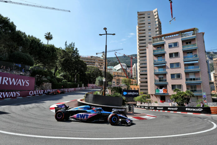 Forma-1, Esteban Ocon, Alpine, Monacói Nagydíj 2023, szombat