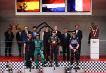 Fernando Alonso, Max Verstappen, Esteban Ocon