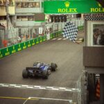 Alex Albon, kockás zászló, Tom Holland