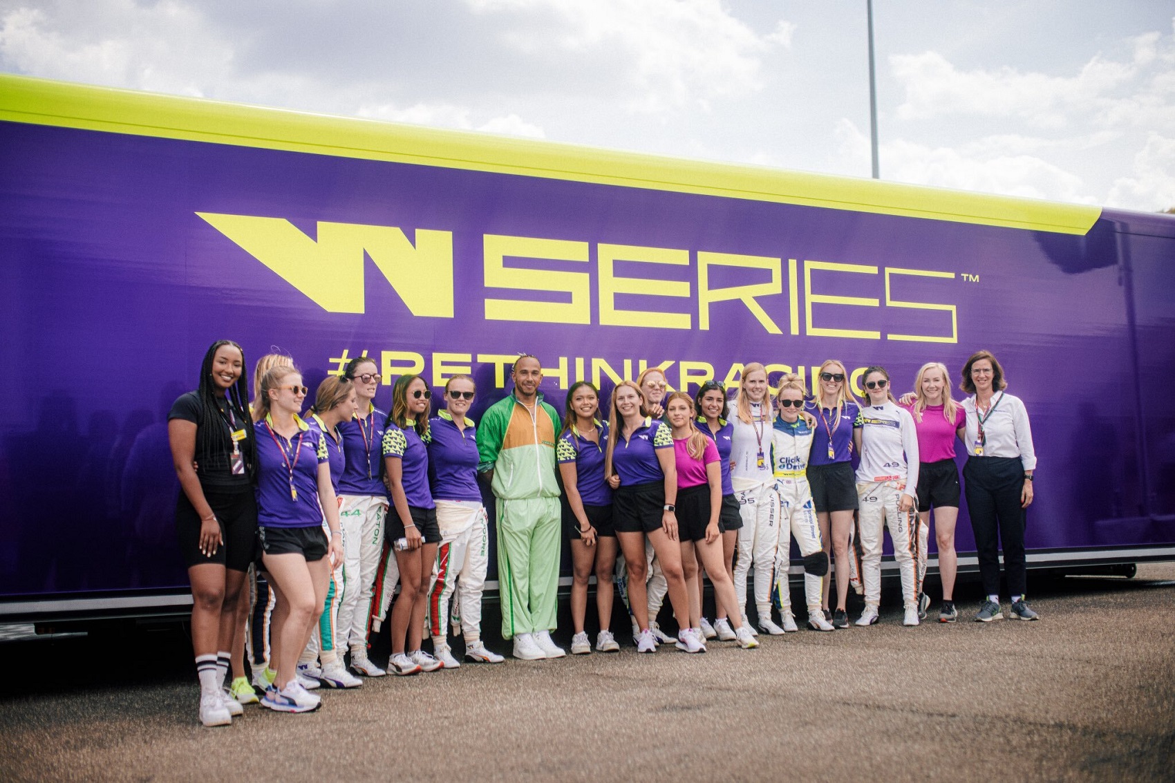 W Series, Lewis Hamilton