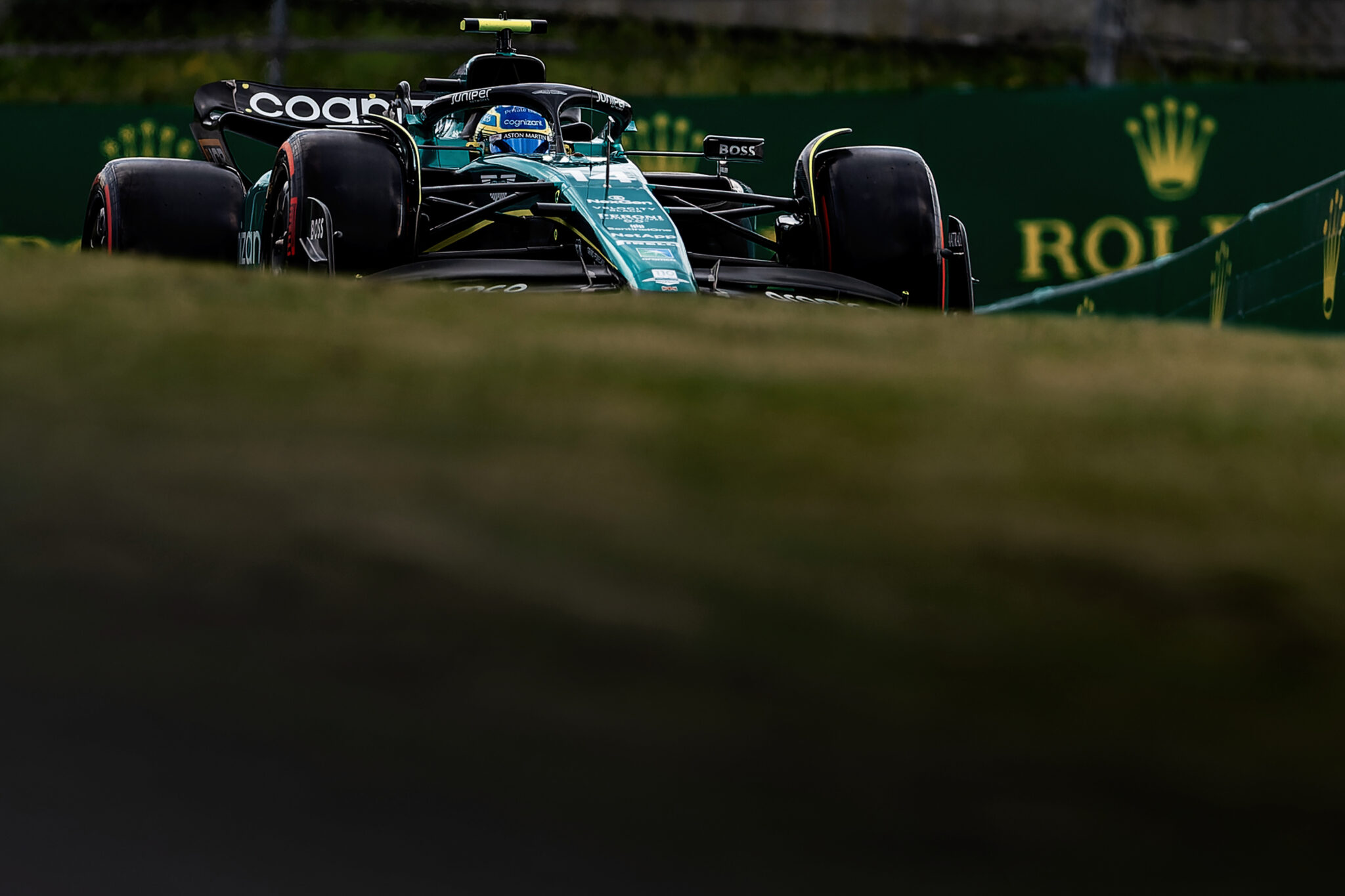 Forma-1, Fernando Alonso, Aston Martin, Osztrák Nagydíj 2023, péntek