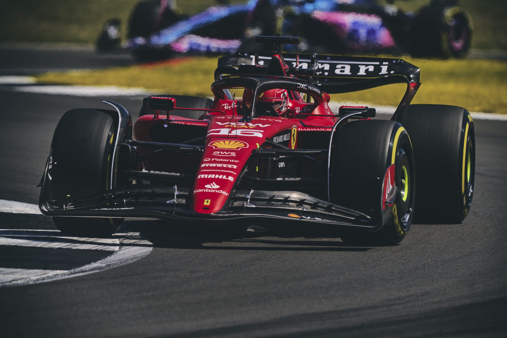 Charles Leclerc, Ferrari, Brit Nagydíj