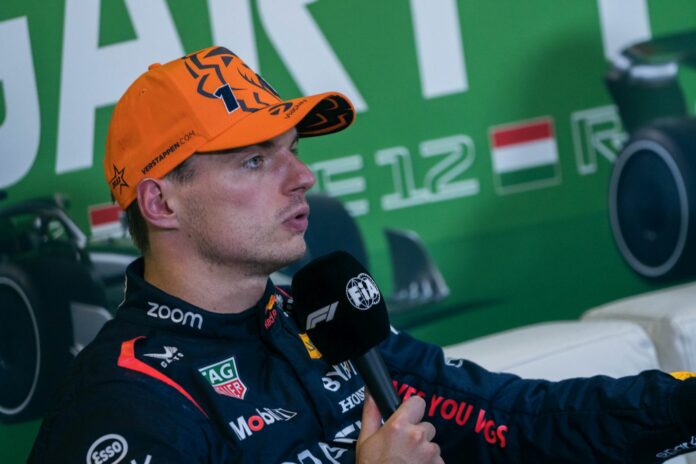 Forma-1, Max Verstappen, Magyar Nagydíj 2023, szombat