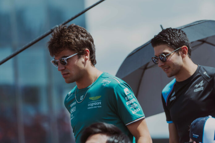 Forma-1, Lance Stroll, Esteban Ocon, Magyar Nagydíj 2023, futam