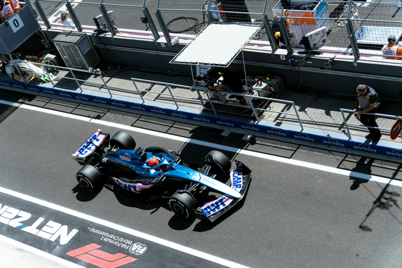 Forma-1, Esteban Ocon, Alpine, Magyar Nagydíj 2023, futam