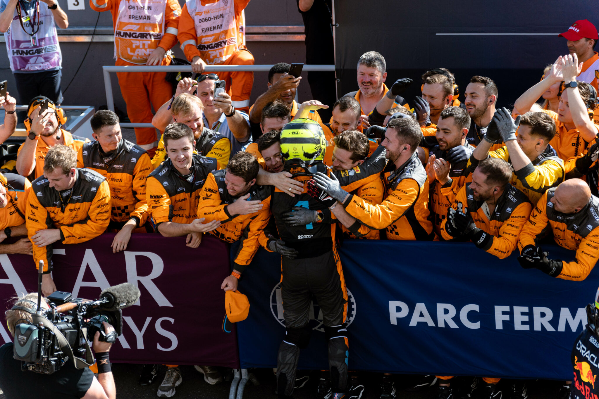 Forma-1, Lando Norris, McLaren, Magyar Nagydíj 2023, futam