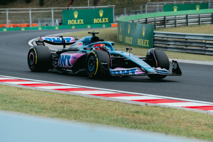 Forma-1, Esteban Ocon, Alpine, Magyar Nagydíj 2023, péntek