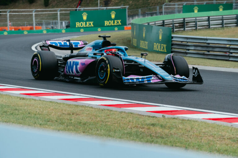 Forma-1, Esteban Ocon, Alpine, Magyar Nagydíj 2023, péntek