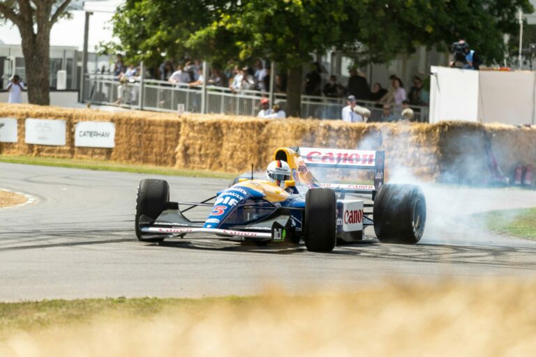 Sebastian Vettel, FW14B, Goodwood