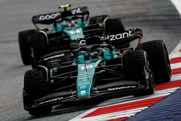 Forma-1, Lance Stroll, Fernando Alonso, Aston Martin, Osztrák Nagydíj 2023, szombat