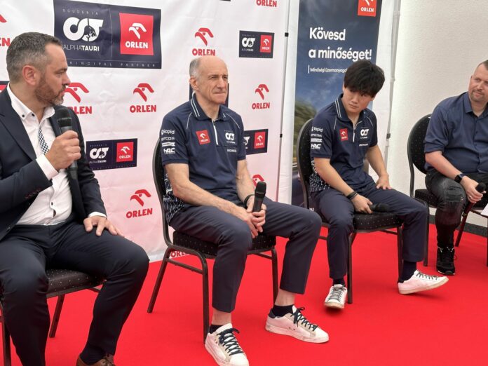 Franz Tost, Cunoda Juki, Jarosław Szeliga, Orlen