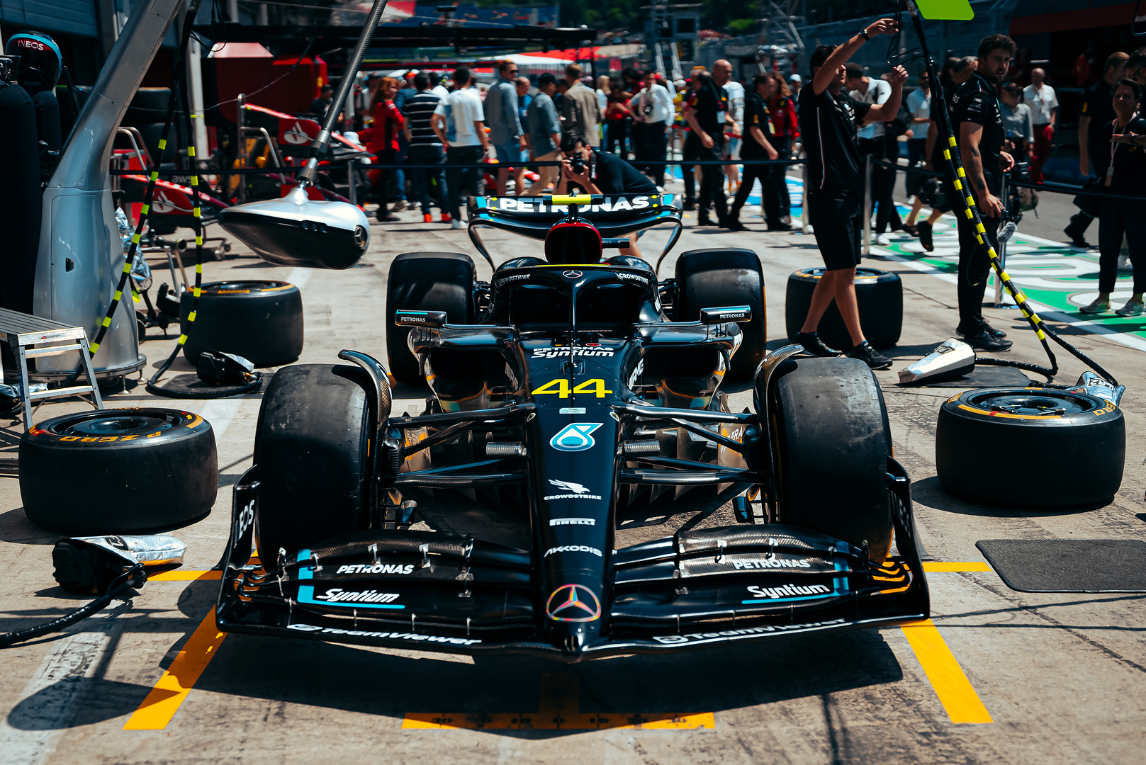 Lewis Hamilton, Mercedes