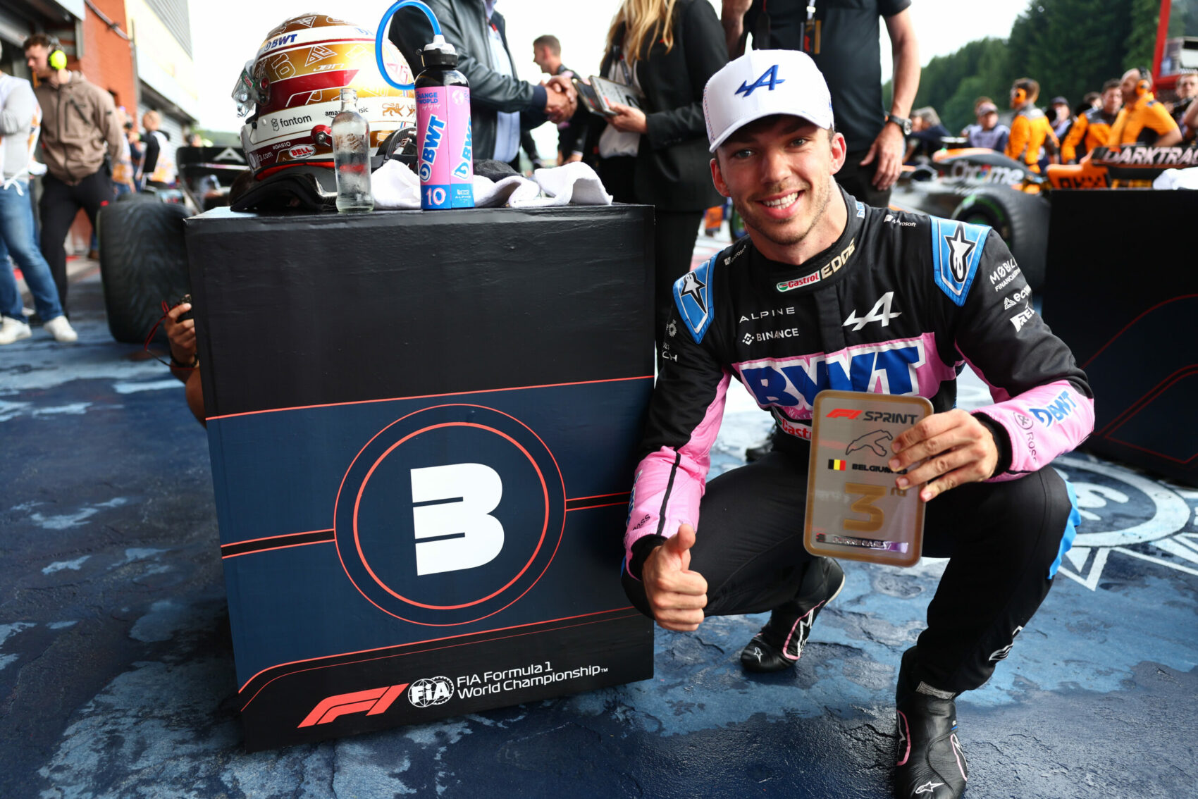 Így élte meg Gasly az Alpine számára jelentős 3. helyet