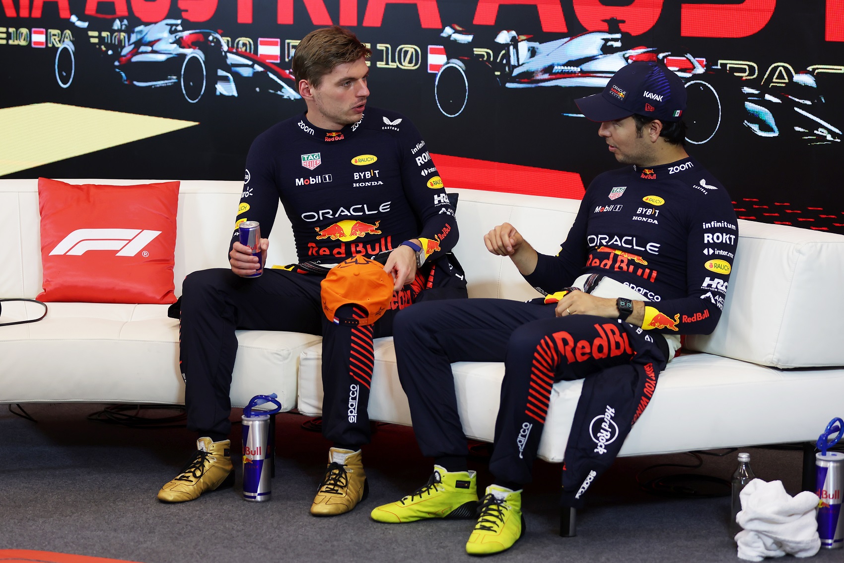 Max Verstappen, Sergio Pérez, Red Bull