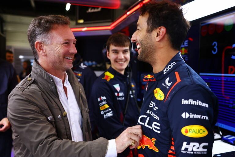 Daniel Ricciardo, Christian Horner
