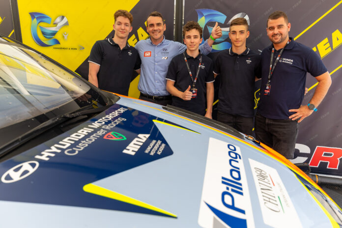 Losonczy Levente, Michelisz Norbert, Bucsi Attila, Hideg Ádám, Csomós Miklós, Hungarian Motorsport Academy, TCR Europe, Hungaroring