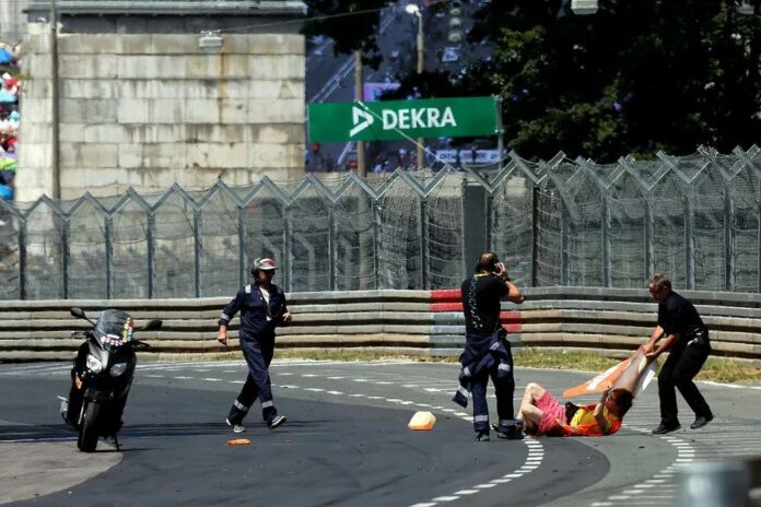 Norisring, tüntetés