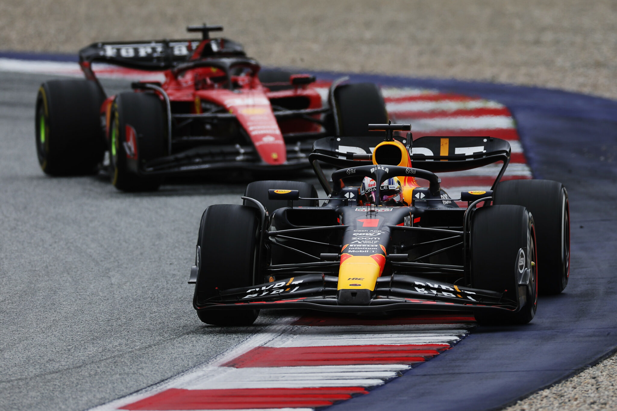 Max Verstappen, Charles Leclerc