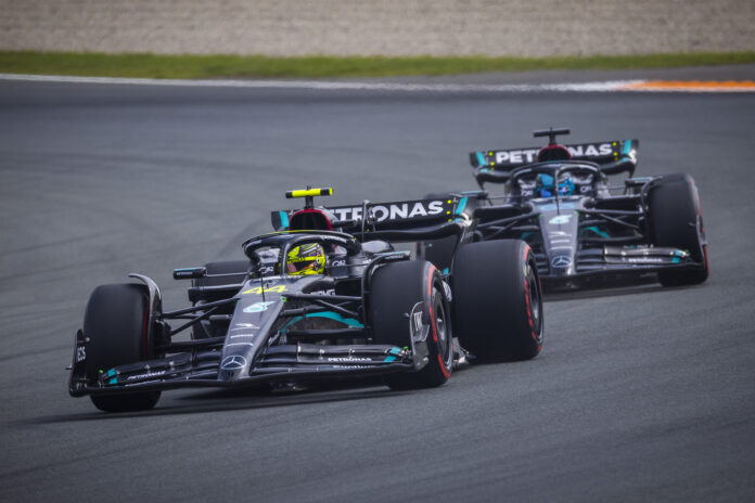 Lewis Hamilton, George Russell, Mercedes