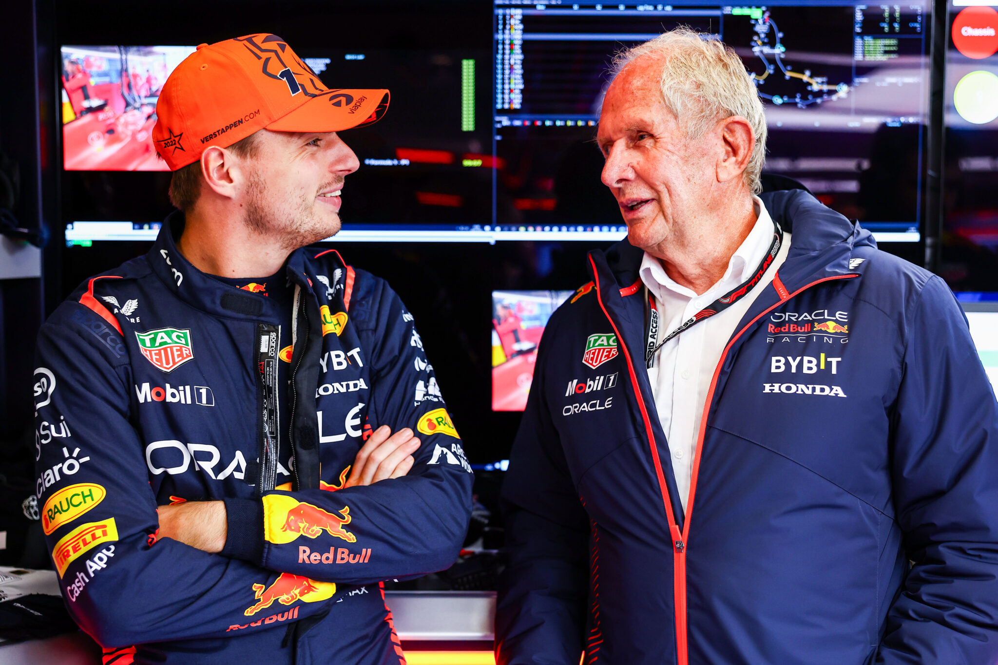 Max Verstappen, Helmut Marko, Red Bull
