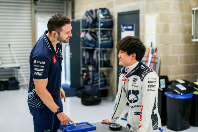 F1 Yuki Tsunoda Cunoda Juki Michael Italiano AlphaTauri