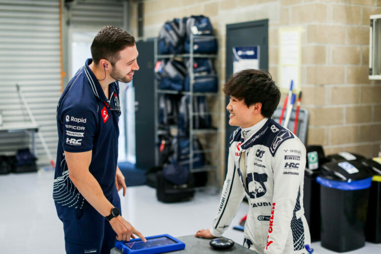 F1 Yuki Tsunoda Cunoda Juki Michael Italiano AlphaTauri