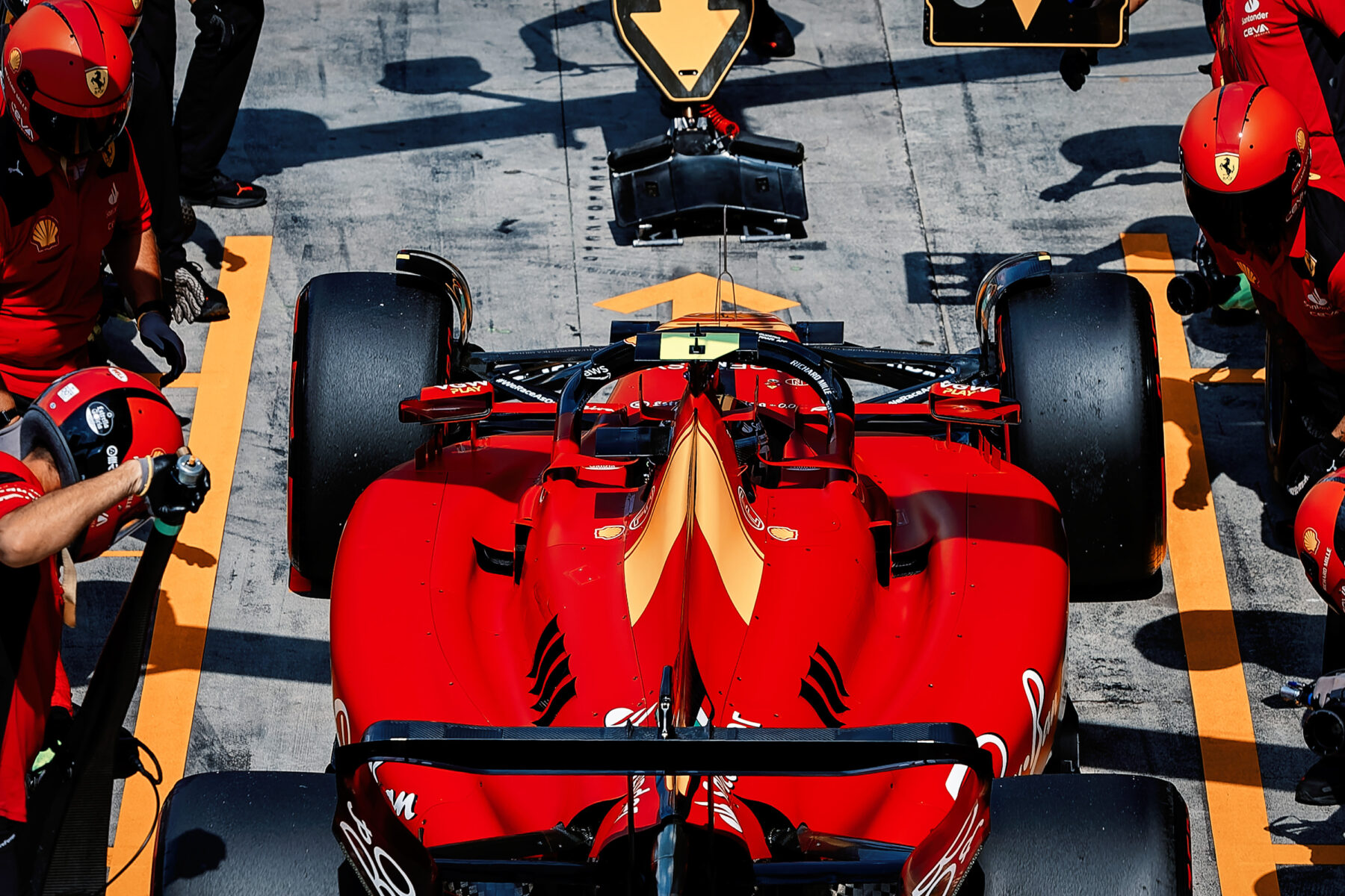 Carlos Sainz, Ferrari, Olasz Nagydíj