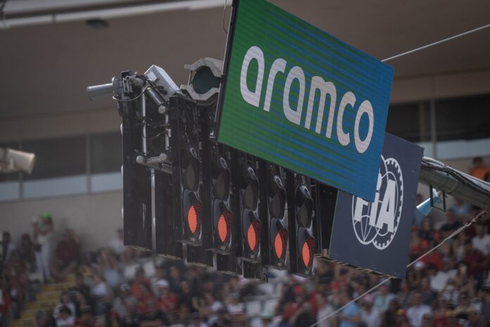 rajt, lámpa, Olasz Nagydíj, Aramco