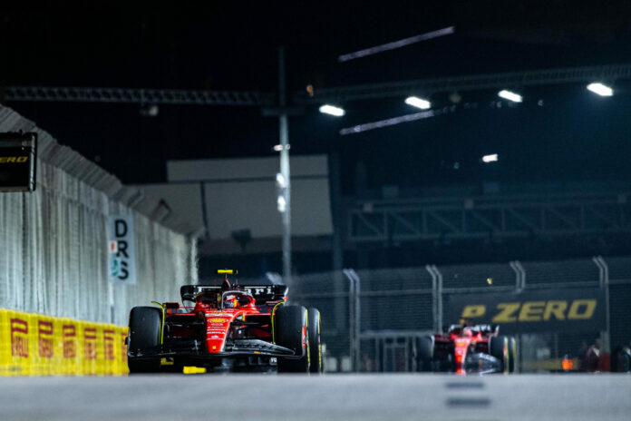 Carlos Sainz, Charles Leclerc, Ferrari