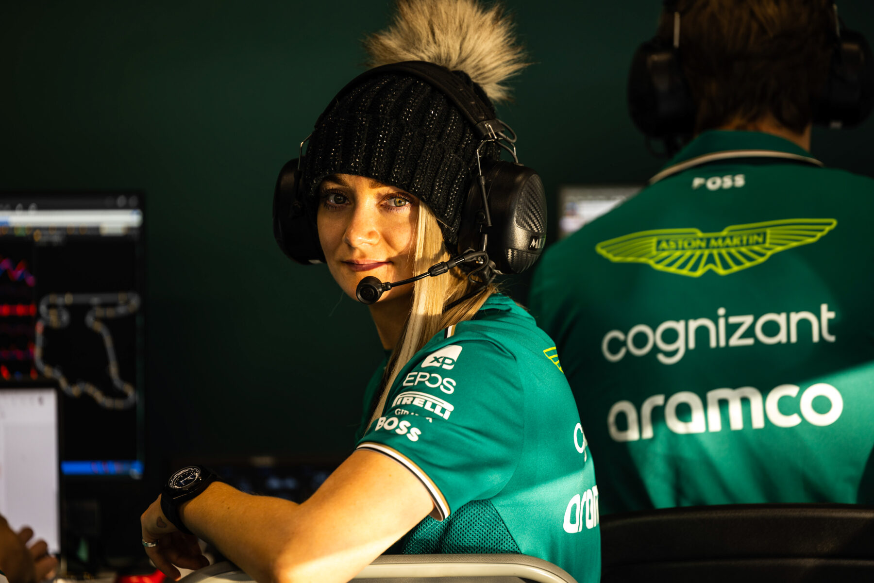 Jessica Hawkins, Aston Martin, teszt, Hungaroring, AMR21