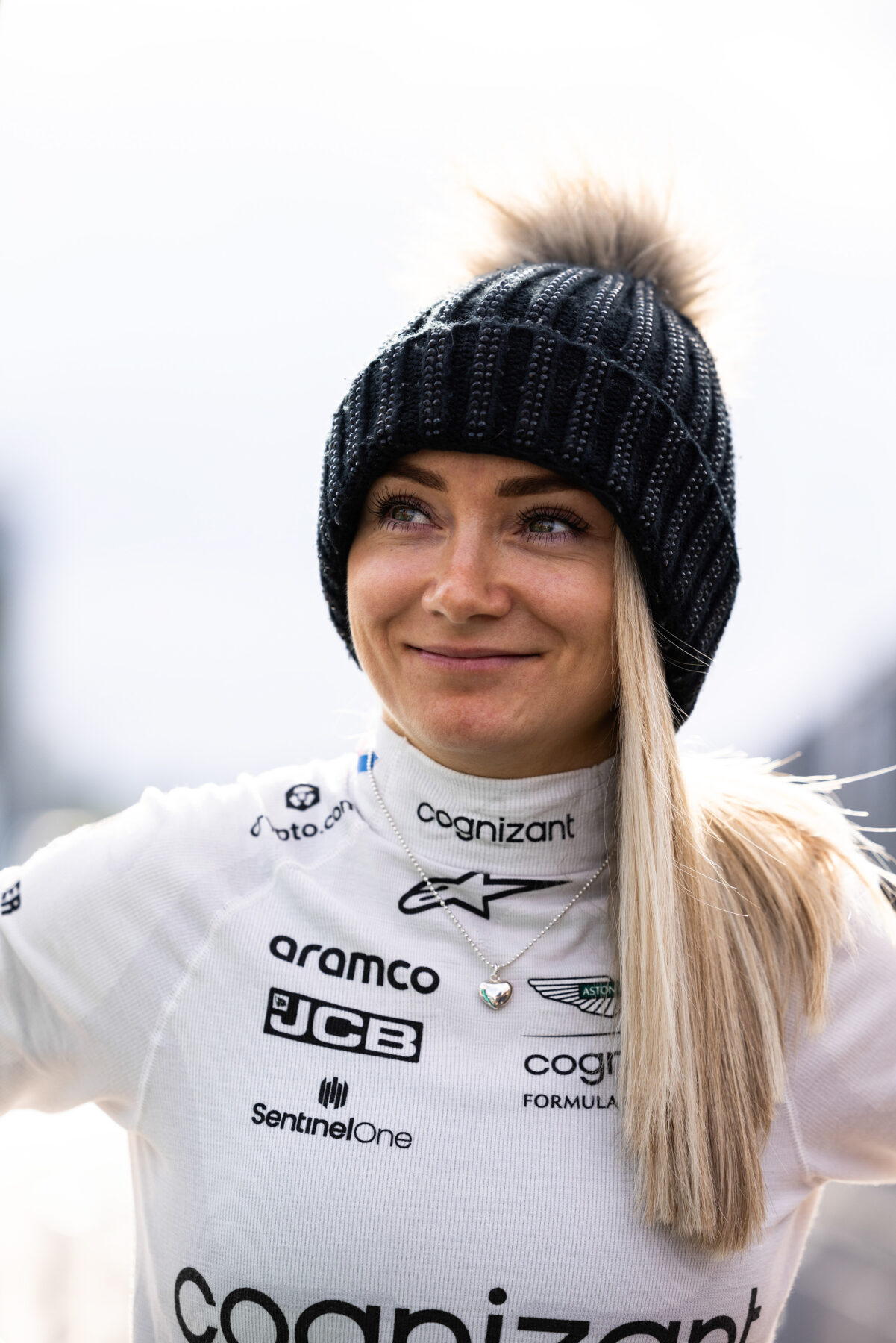 Jessica Hawkins, Aston Martin, teszt, Hungaroring, AMR21