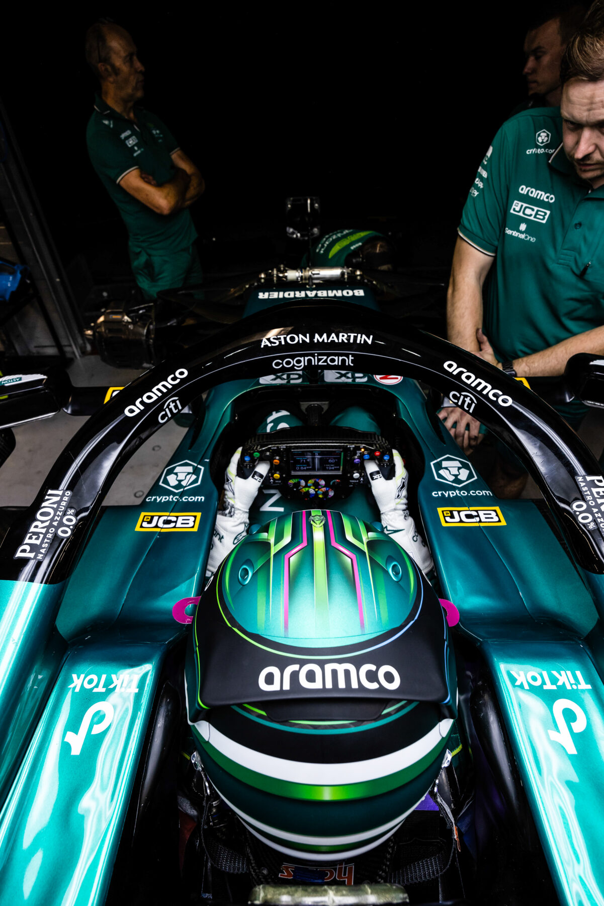 Jessica Hawkins, Aston Martin, teszt, Hungaroring, AMR21