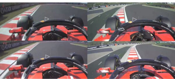 F1 Ferrari Sainz Leclerc