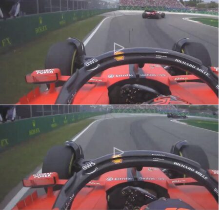 F1 Ferrari Sainz Leclerc