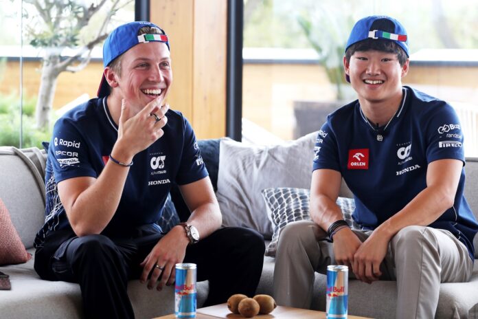 Liam Lawson, Yuki Tsunoda, AlphaTauri