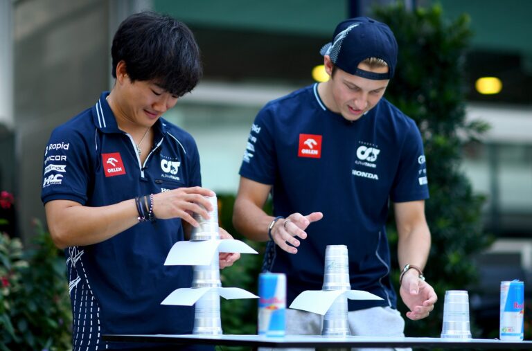 Yuki Tsunoda, Liam Lawson, AlphaTauri