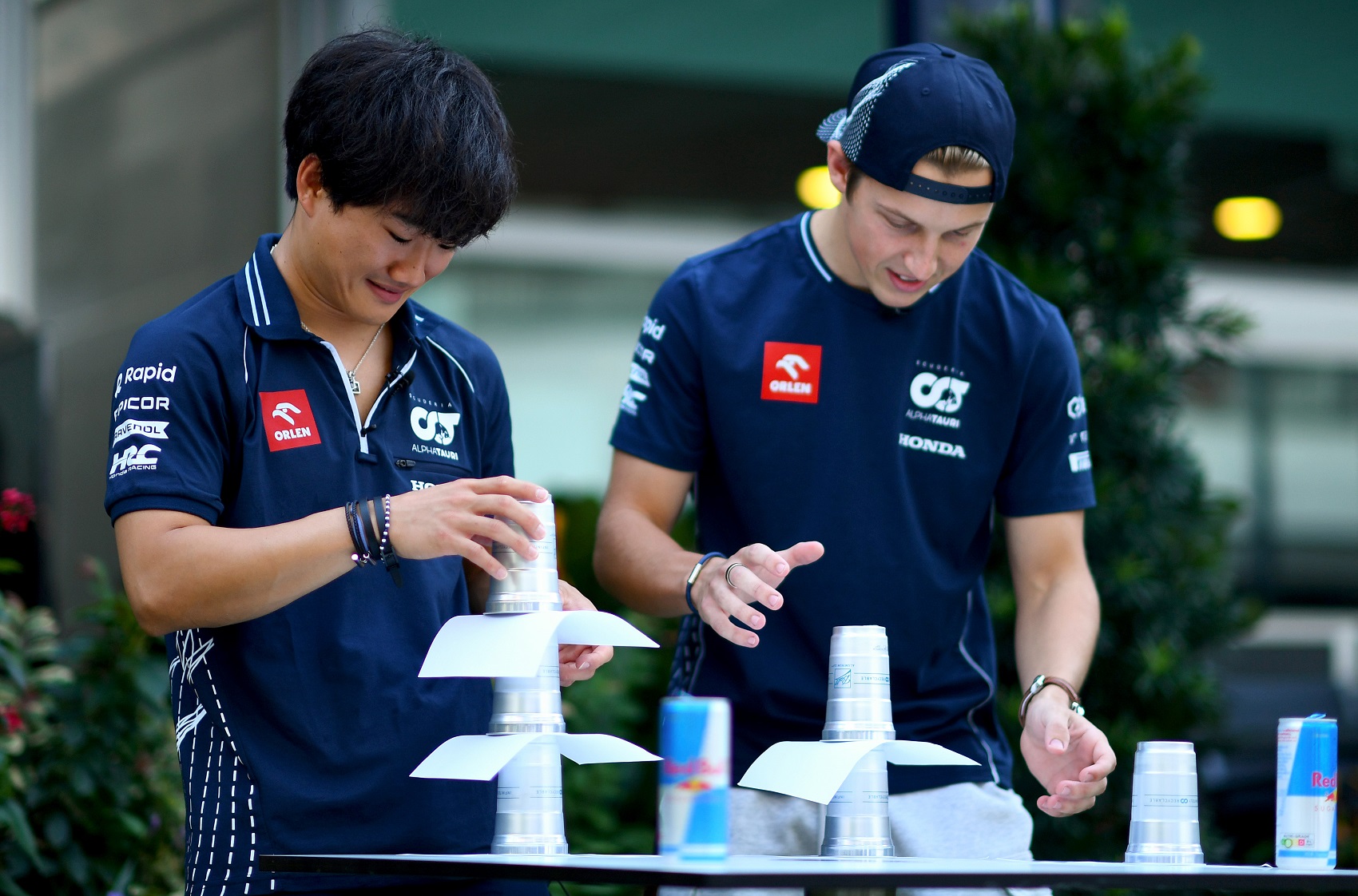 Yuki Tsunoda, Liam Lawson, AlphaTauri