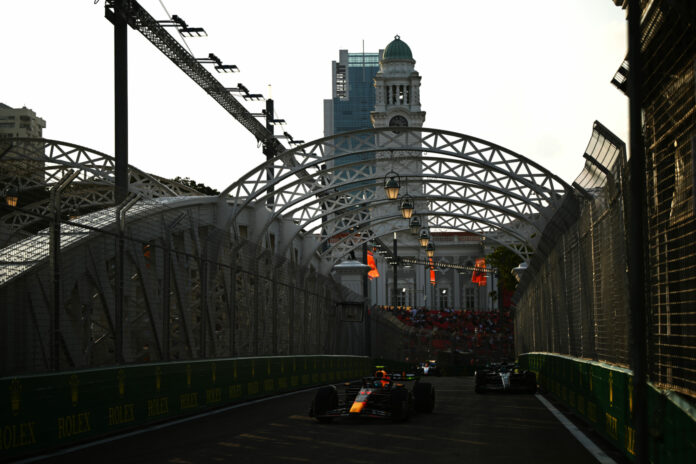 F1 Szingapúri Nagydíj Sergio Perez Red Bull Mercedes