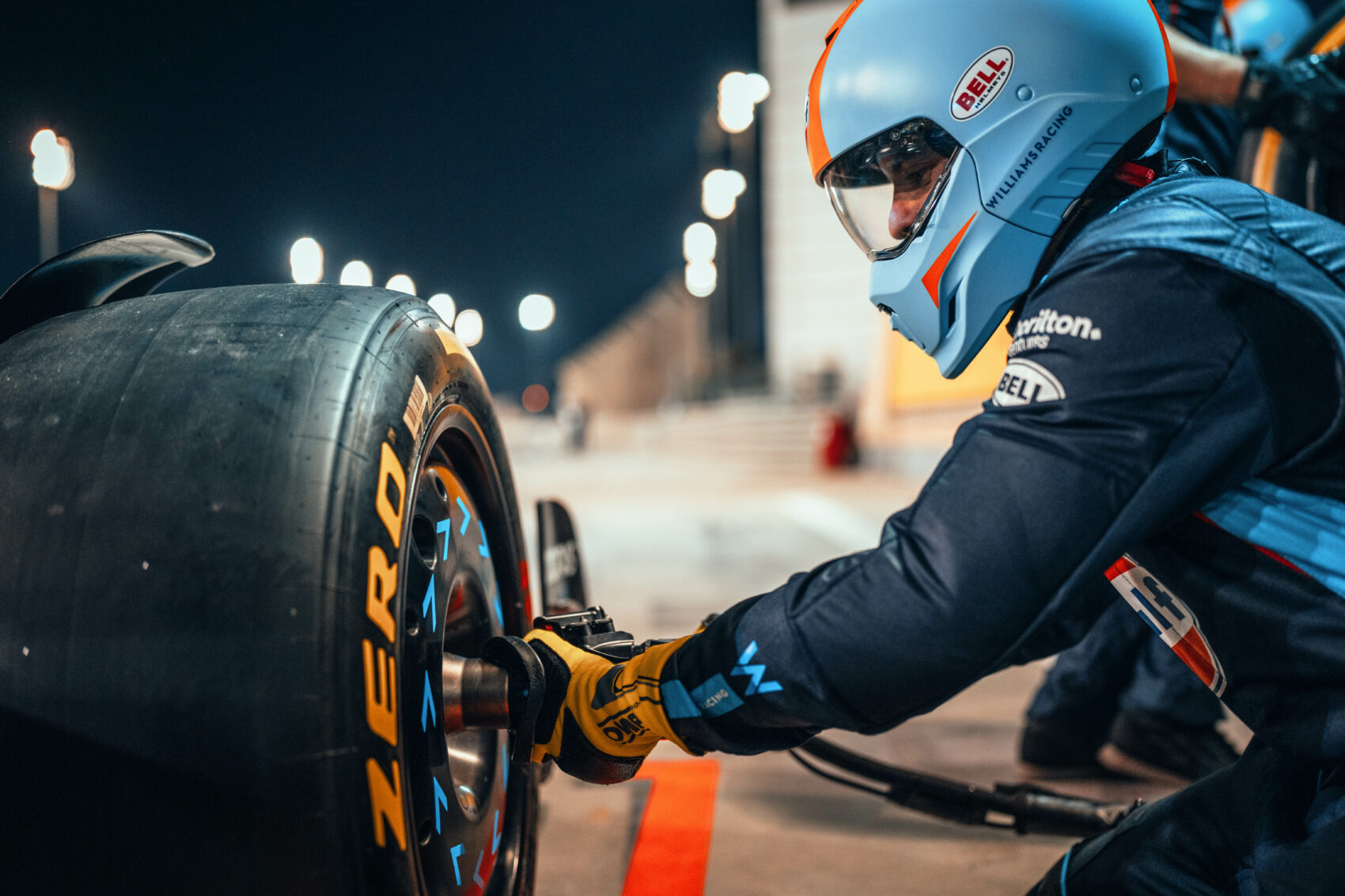 F1 kerékcsere Williams