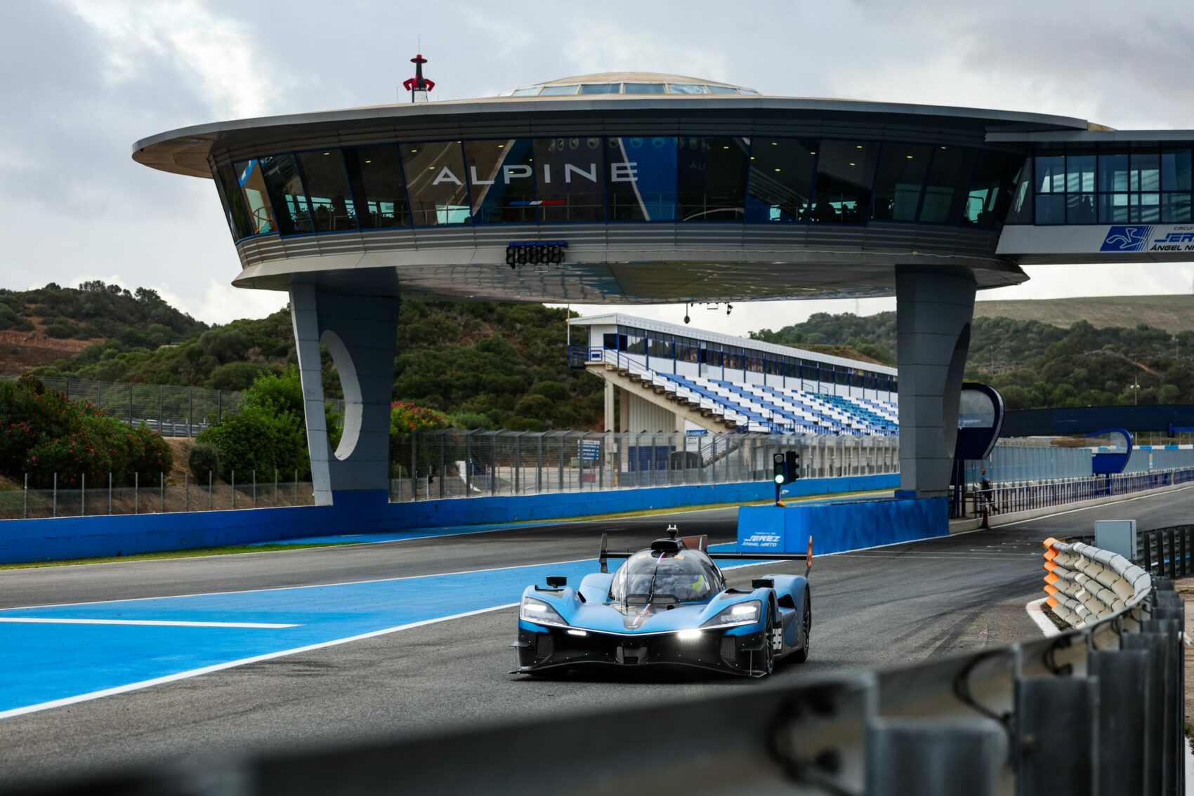 WEC Alpine A424 Jerez teszt