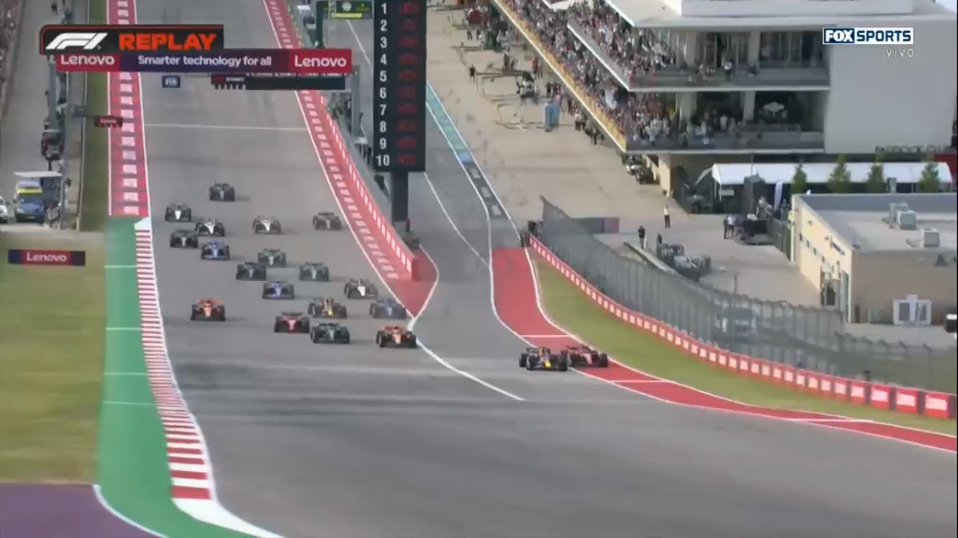 Austin sprint start, 2023