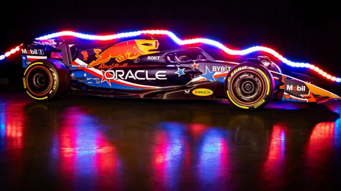 Red Bull livery, COTA, Austin